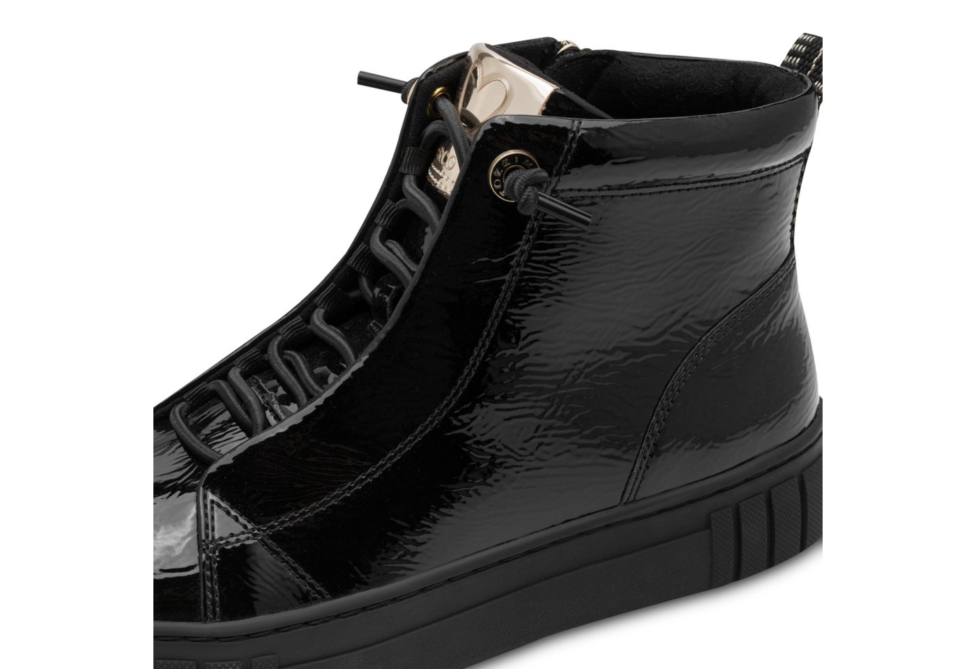 MARCO TOZZI Slip-On Sneaker Plateau, Boots, Slip On mit elastischem Schnürsenkeln – Bild 2 von 5