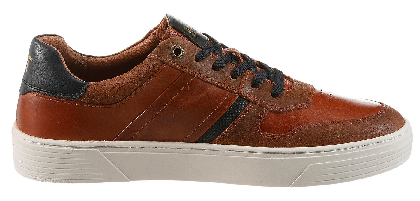 MARCO TOZZI Sneaker, Freizeitschuh, Halbschuh, Schnürschuh mit Kontrastbesatz – Bild 4 von 5