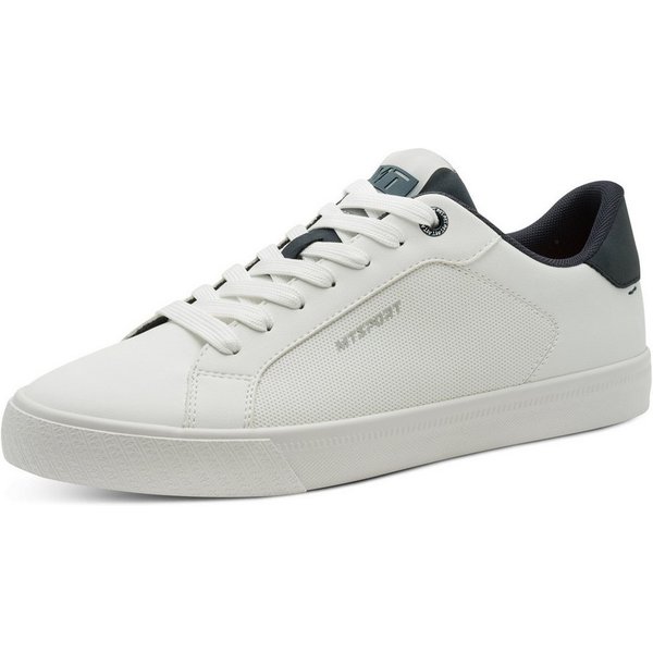 MARCO TOZZI Sneaker, Freizeitschuh, Halbschuh, Schnürschuh, Kontrastbesatz an der Ferse