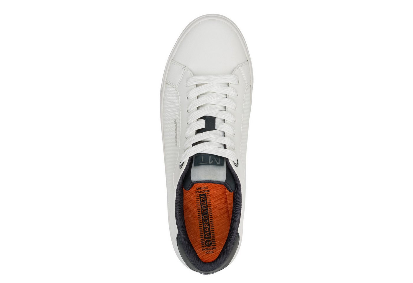 MARCO TOZZI Sneaker, Freizeitschuh, Halbschuh, Schnürschuh, Kontrastbesatz an der Ferse – Bild 5 von 5