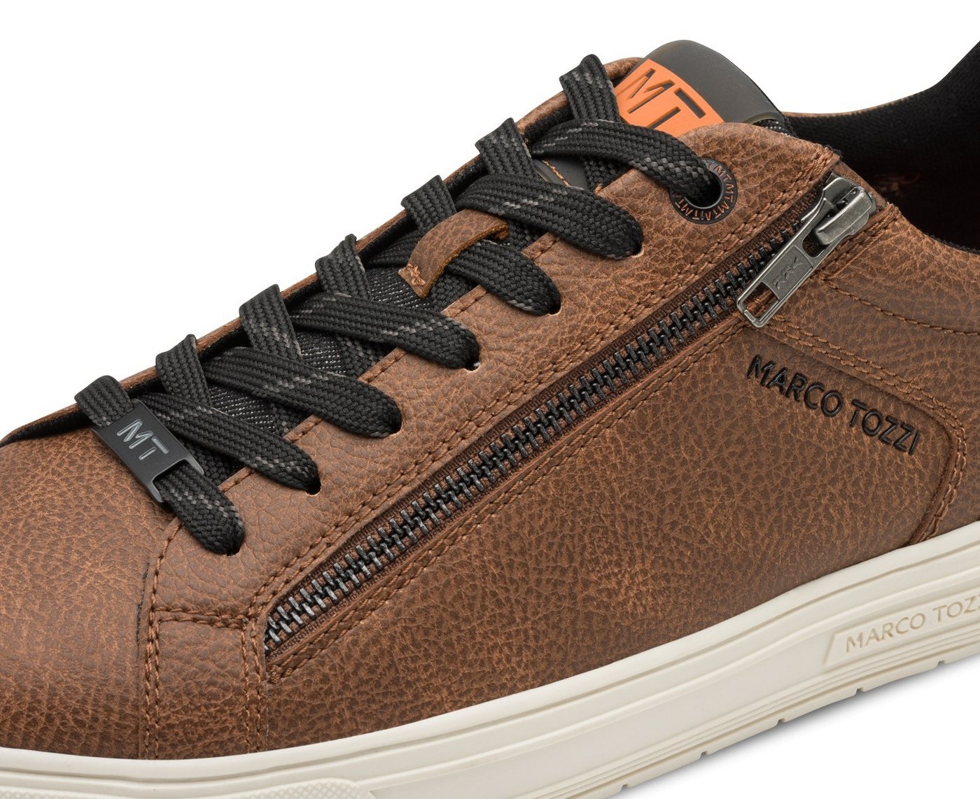 MARCO TOZZI Sneaker, Freizeitschuh, Halbschuh, Schnürschuh mit seitlicher Logoprägung – Bild 2 von 5