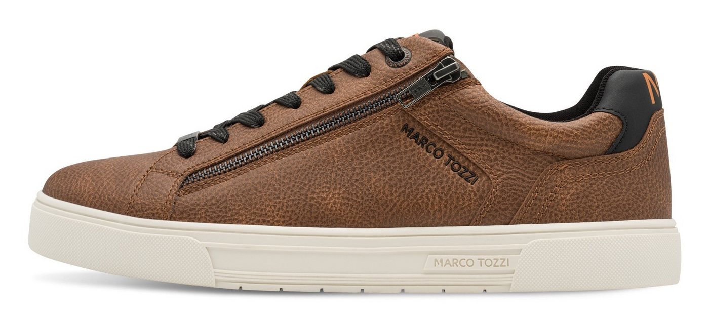 MARCO TOZZI Sneaker, Freizeitschuh, Halbschuh, Schnürschuh mit seitlicher Logoprägung – Bild 4 von 5