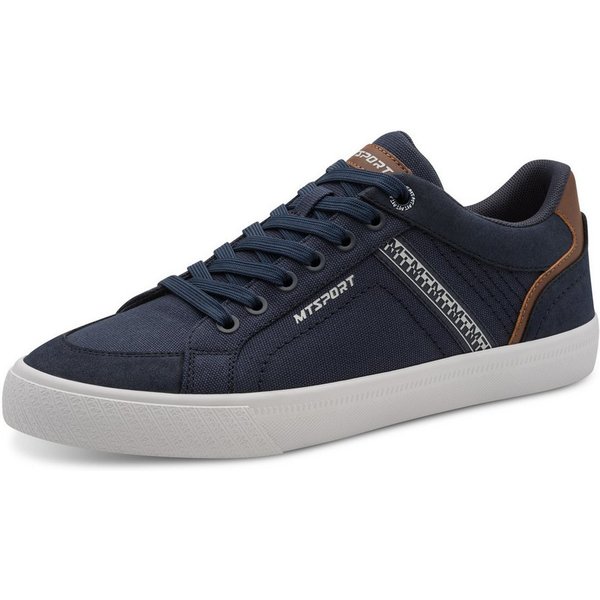 MARCO TOZZI Sneaker, Freizeitschuh, Halbschuh, Schnürschuh mit Kontrastbesätzen