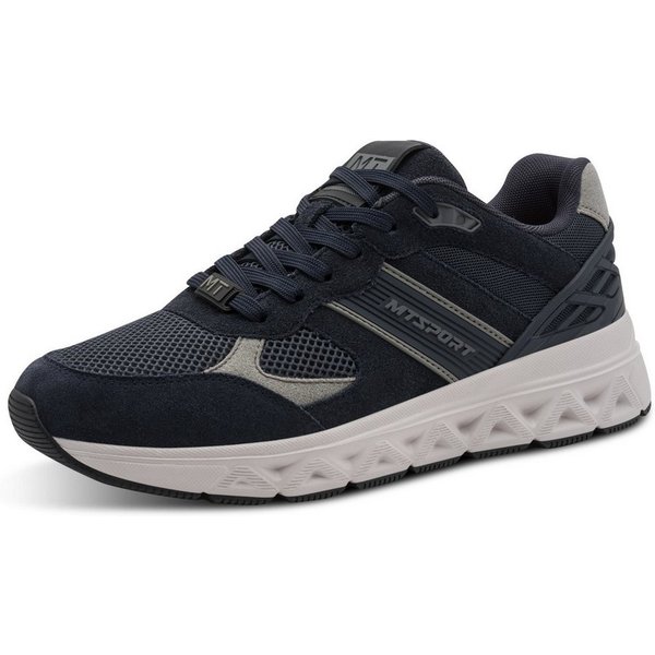 MARCO TOZZI Sneaker Freizeitschuh, Halbschuh, Schnürschuh mit MT-Logo