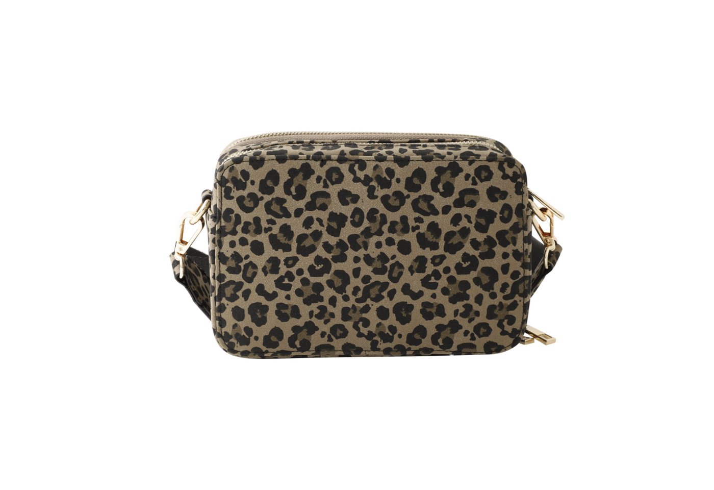 MARCO TOZZI Umhängetasche, Damen Schultertasche, Handtasche im angesagten Leo-Look – Bild 3 von 3