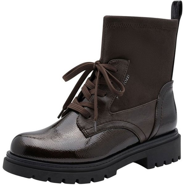 MARCO TOZZI Vegan, MT FEEL ME mit Blockabsatz Blockabsatz Stiefelette Vegan