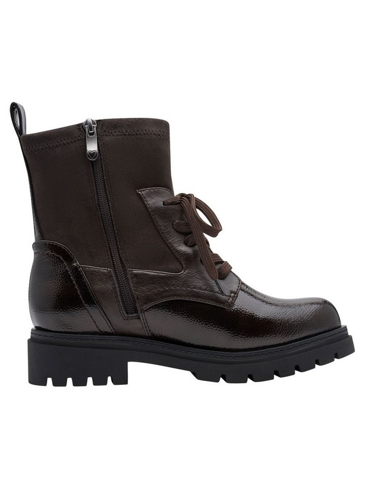 MARCO TOZZI Vegan, MT FEEL ME mit Blockabsatz Blockabsatz Stiefelette Vegan – Bild 3 von 5