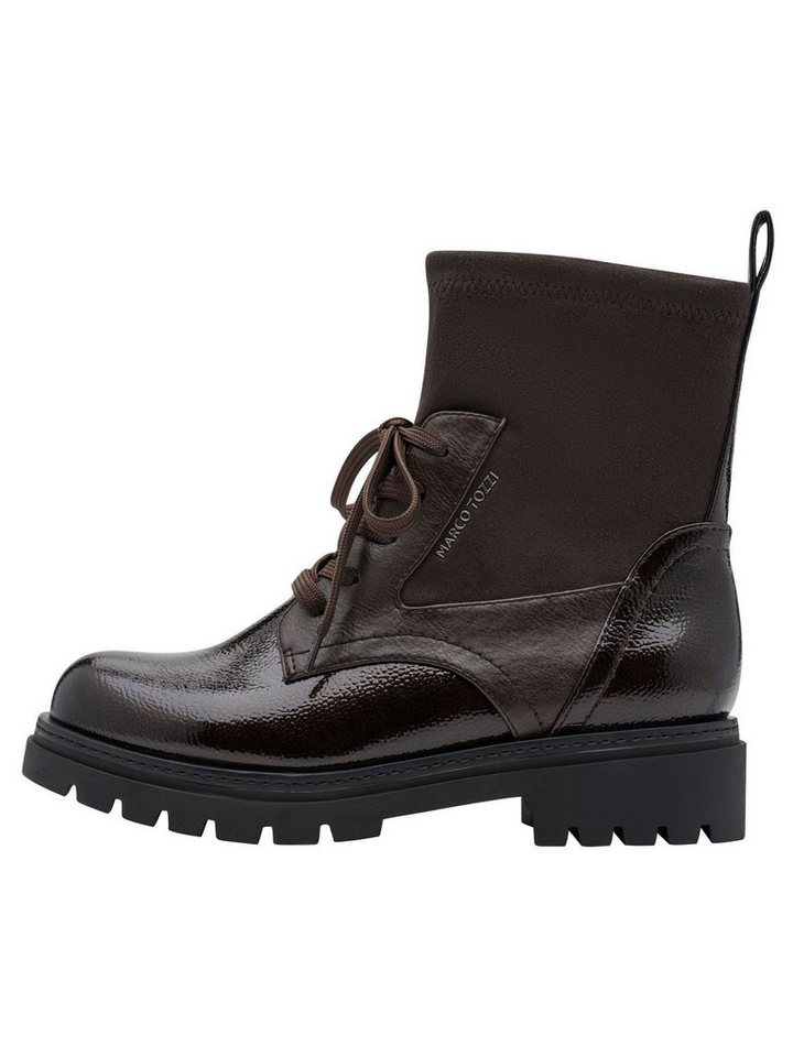 MARCO TOZZI Vegan, MT FEEL ME mit Blockabsatz Blockabsatz Stiefelette Vegan – Bild 4 von 5