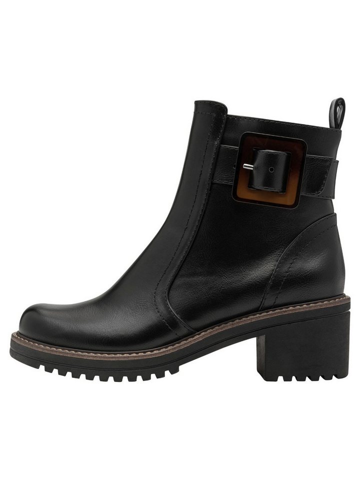 MARCO TOZZI Vegan, MT FEEL ME mit Blockabsatz Blockabsatz Stiefelette Vegan – Bild 4 von 5