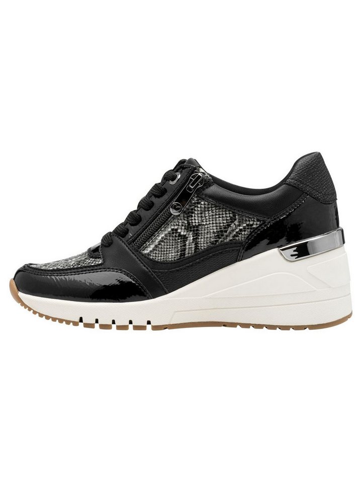 MARCO TOZZI Vegan, FEEL, Removable Sock mit Keilabsatz Sneaker Vegan – Bild 4 von 5
