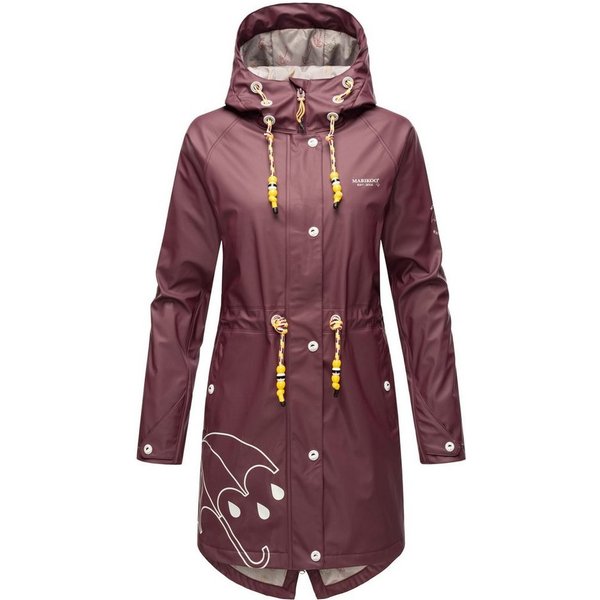 Marikoo Outdoorjacke Dancing Umbrella mit einer großen Kapuze