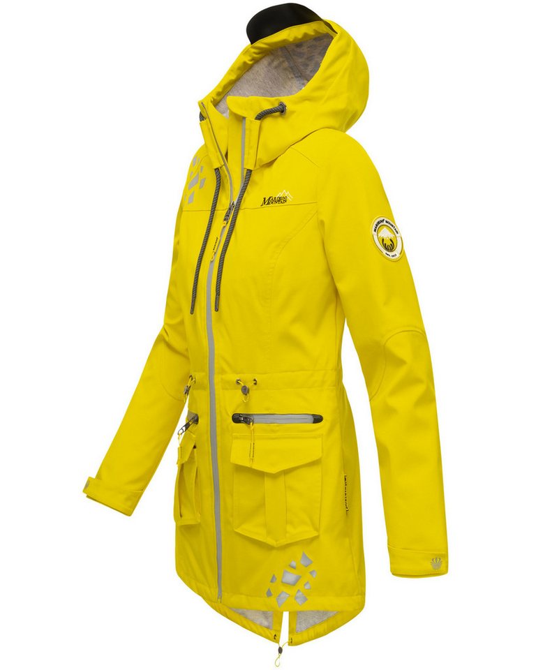 Marikoo Softshelljacke aus wasserabweisendem Obermaterial – Bild 3 von 5