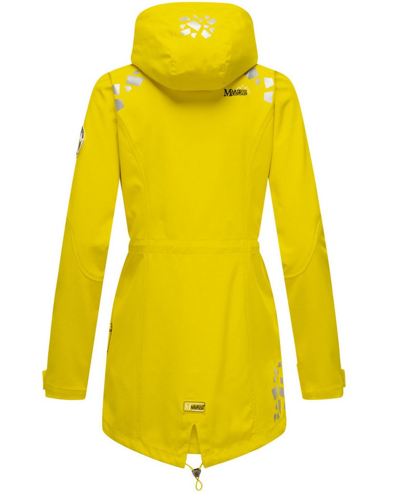 Marikoo Softshelljacke aus wasserabweisendem Obermaterial – Bild 5 von 5