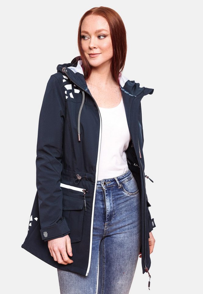 Marikoo Softshelljacke aus wasserabweisendem Obermaterial – Bild 2 von 5