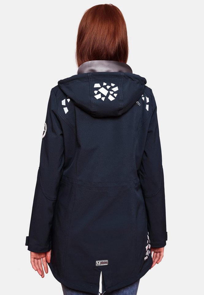 Marikoo Softshelljacke aus wasserabweisendem Obermaterial – Bild 4 von 5