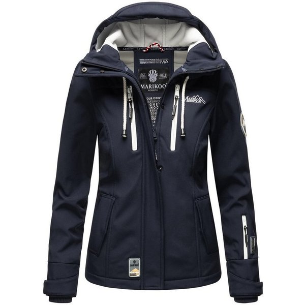 Marikoo Softshelljacke Kleine Zicke sportliche Funktionsjacke