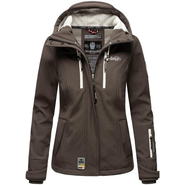 Marikoo Softshelljacke Kleine Zicke sportliche Funktionsjacke