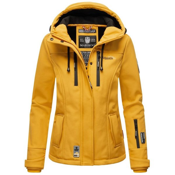 Marikoo Softshelljacke Kleine Zicke sportliche Funktionsjacke