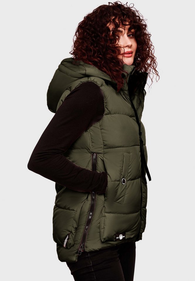 Marikoo Steppweste Zarinaa mit vier seitlichen Taschen – Bild 2 von 5