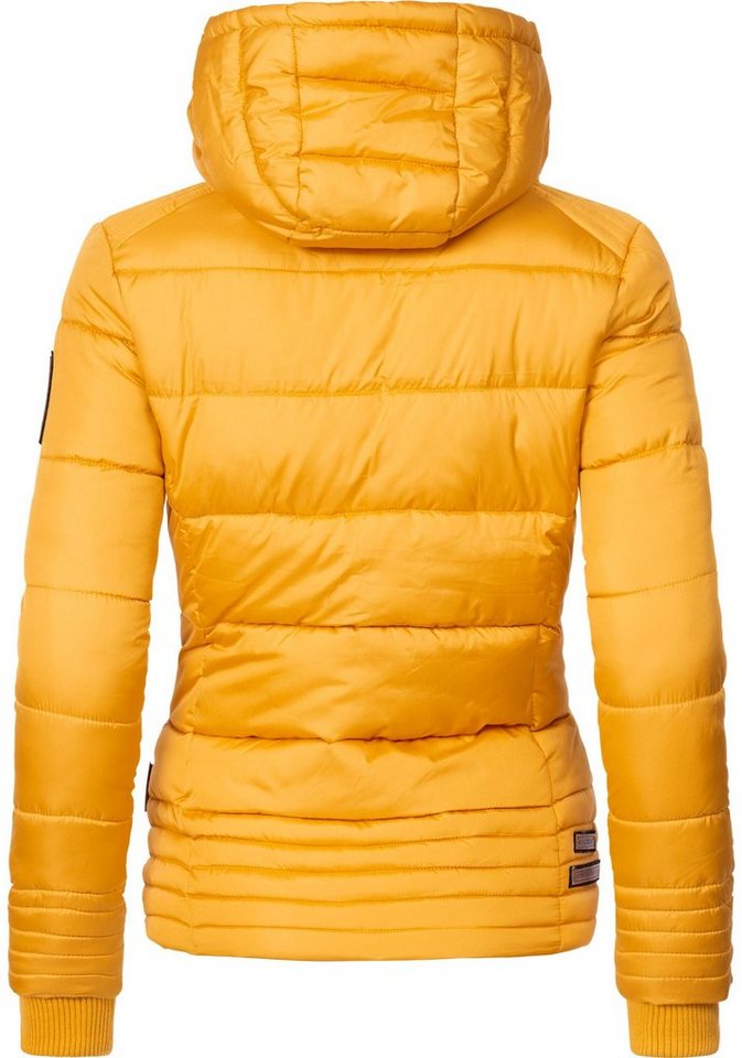 Marikoo Winterjacke Sole modisch taillierte Damen Steppjacke für den Winter – Bild 3 von 3