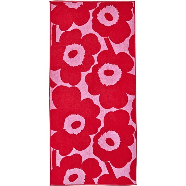 Marimekko Duschtuch UNIKKO, Frottier (1-St), 100% Baumwolle, angenehm weich, 70 x 150 cm