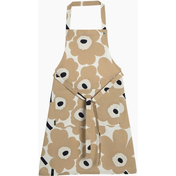 Marimekko Kochschürze PIENI UNIKKO, (1-tlg), weiß, beige, dunkelblau