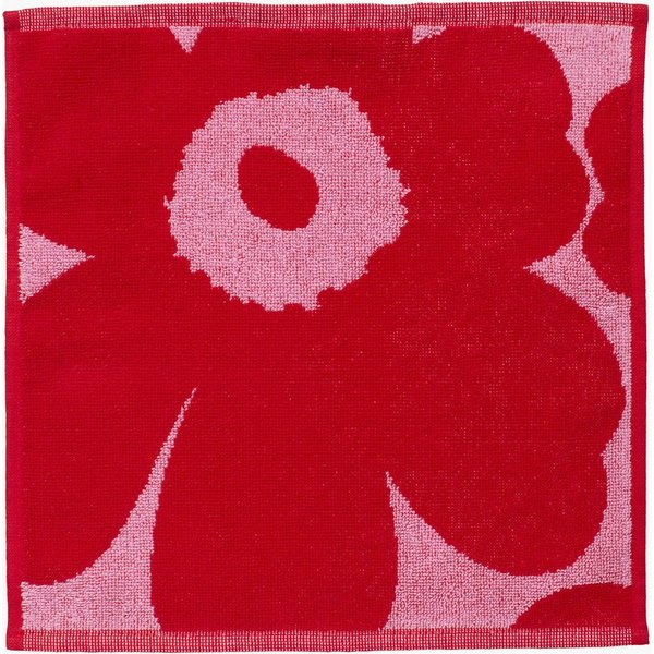 Marimekko Seiftuch UNIKKO, Frottee (1-St), 100% Baumwolle, angenehm weich, 30 x 30 cm
