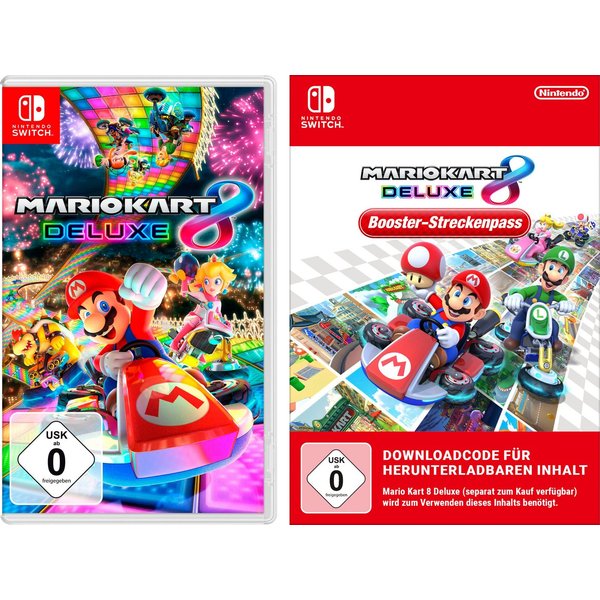 Mario Kart 8 Deluxe Nintendo Switch, inkl. Booster-Streckenpass
