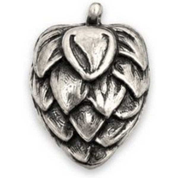 MarJo Brosche Ansteck-Pin - HOPFENDOLDE - altsilber, altgold