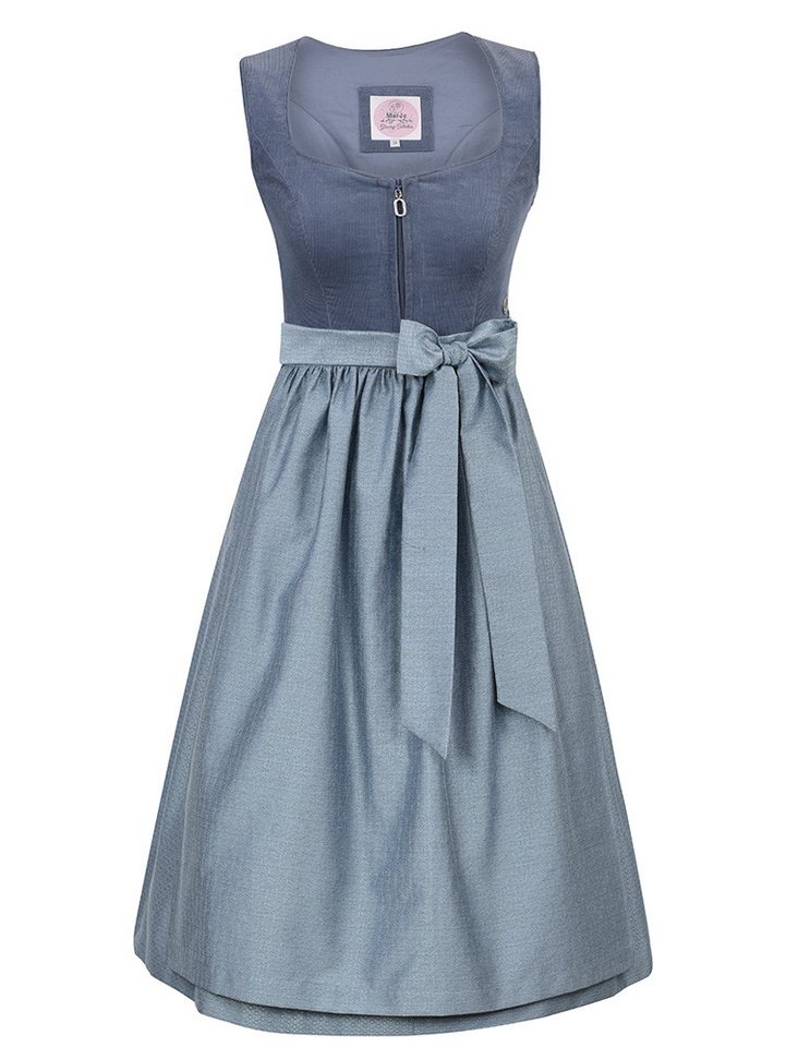 MarJo Dirndl Dirndl Ansfelden 70cm Länge himmelblau – Bild 2 von 3