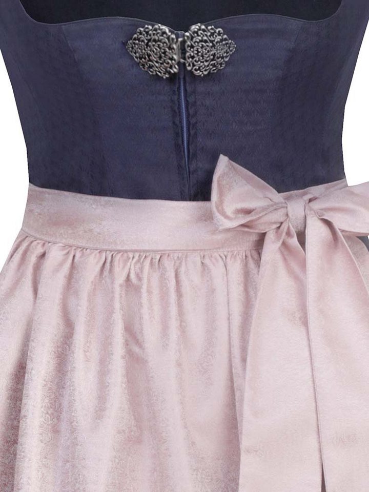 MarJo Dirndl Dirndl Codi 65cm Länge nachtblau mauve – Bild 2 von 4