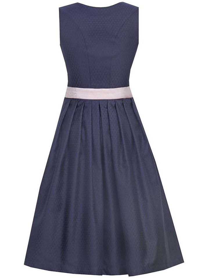 MarJo Dirndl Dirndl Codi 65cm Länge nachtblau mauve – Bild 4 von 4