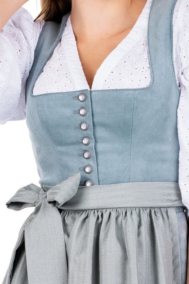 MarJo Dirndl Cord Dirndl 2tlg. - OBING - gletscher – Bild 2 von 5