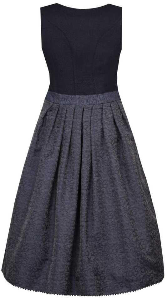 MarJo Dirndl Dirndl Ellgau 70cm Länge blau – Bild 3 von 3