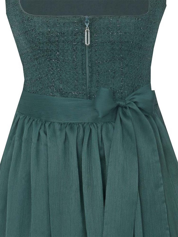MarJo Dirndl Dirndl Gaimersheim 70cm Länge flaschengrün – Bild 3 von 3