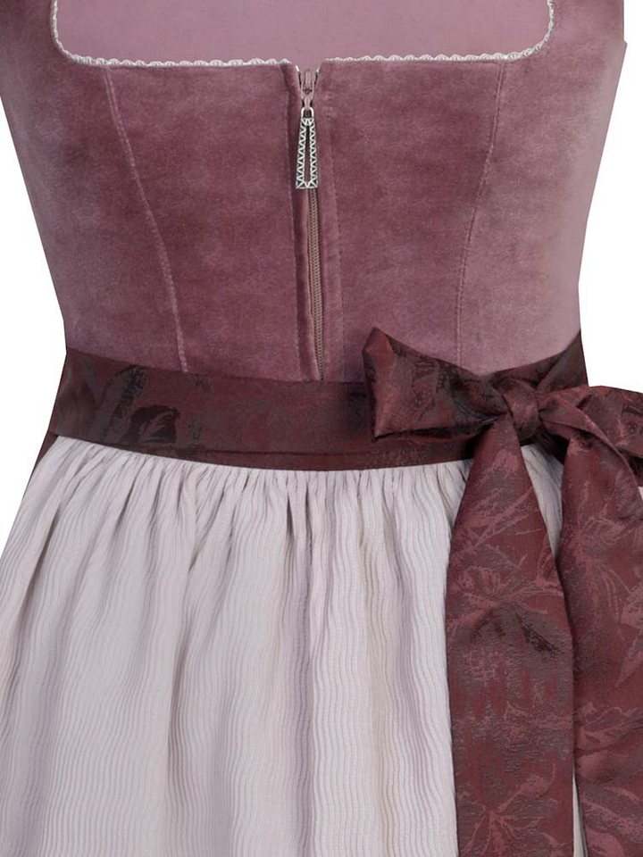 MarJo Dirndl Dirndl Irsee 70cm Länge traube – Bild 2 von 3