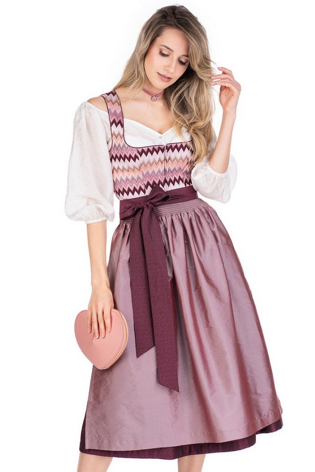 MarJo Dirndl Midi Dirndl 2tlg. - ALBACHING - granatapfel – Bild 2 von 5