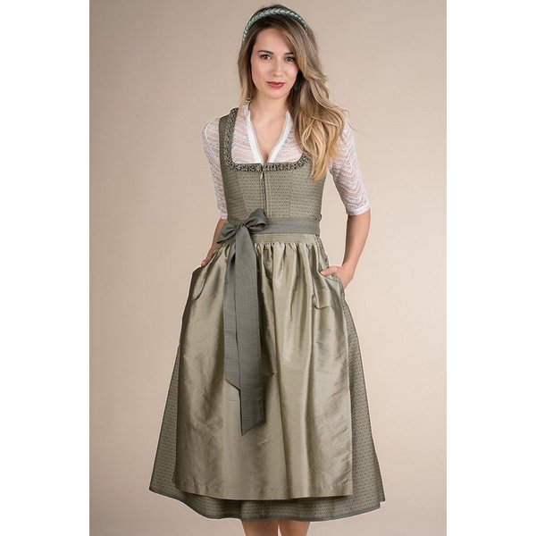 MarJo Dirndl Midi Dirndl 2tlg. - ELCHINGEN - wasabi
