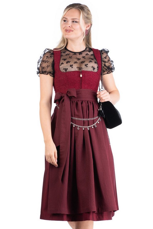 MarJo Dirndl Midi Dirndl 2tlg. - ERNSTHOFEN - wine – Bild 2 von 5