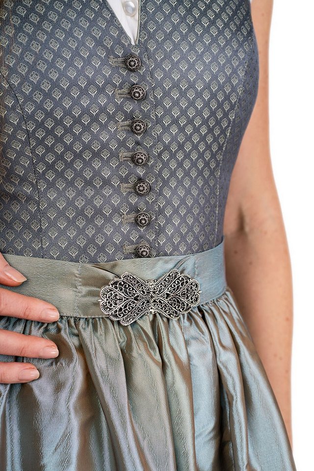 MarJo Dirndl Midi Dirndl 2tlg. - EVI - grau/gischt – Bild 3 von 5
