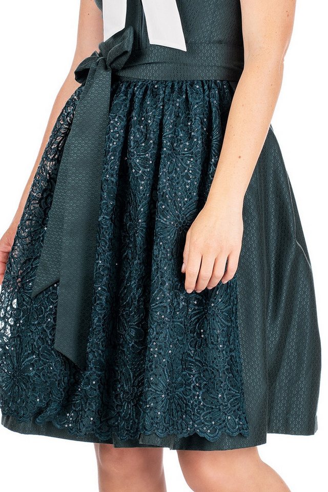 MarJo Dirndl Midi Dirndl 2tlg. - HEROLDSBACH - petrol – Bild 3 von 5