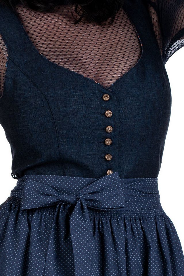 MarJo Dirndl Midi Dirndl 2tlg. - KATHRIN - deep ocean – Bild 2 von 5