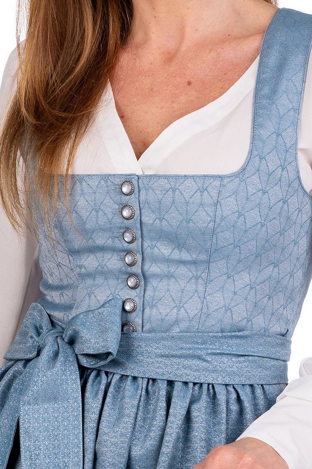 MarJo Dirndl Midi Dirndl 2tlg. - LANGDORF - light denim – Bild 5 von 5