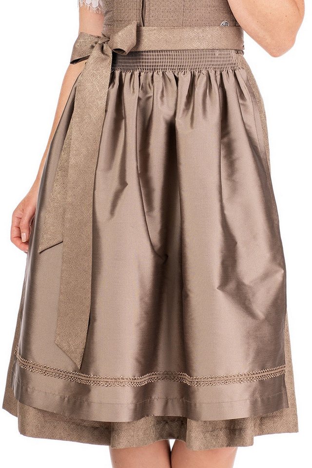 MarJo Dirndl Midi Dirndl 2tlg. - MAUTH - haselnuss – Bild 4 von 5