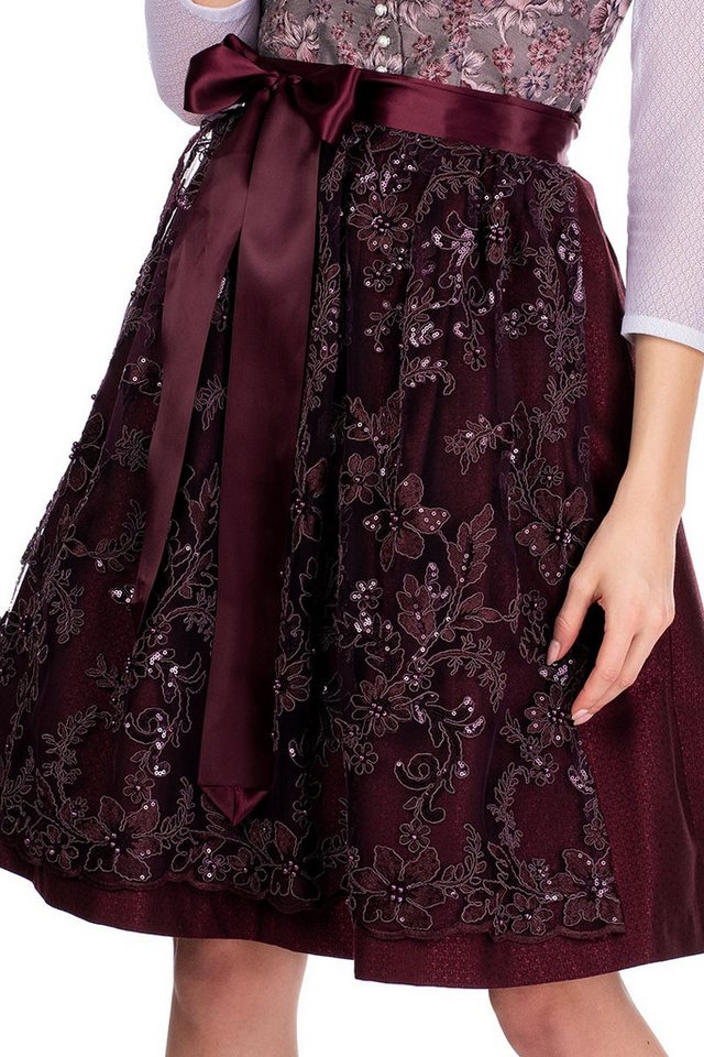 MarJo Dirndl Midi Dirndl 2tlg. - RITA - dark powder/wine – Bild 5 von 5