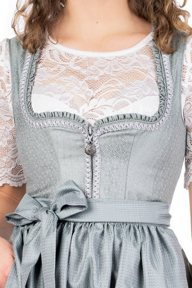 MarJo Dirndl Midi Dirndl 2tlg. - WITTIBREUT - gletscher – Bild 3 von 5