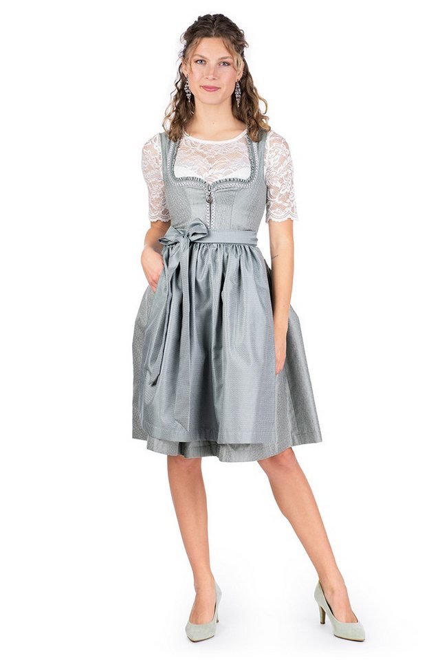 MarJo Dirndl Midi Dirndl 2tlg. - WITTIBREUT - gletscher – Bild 5 von 5