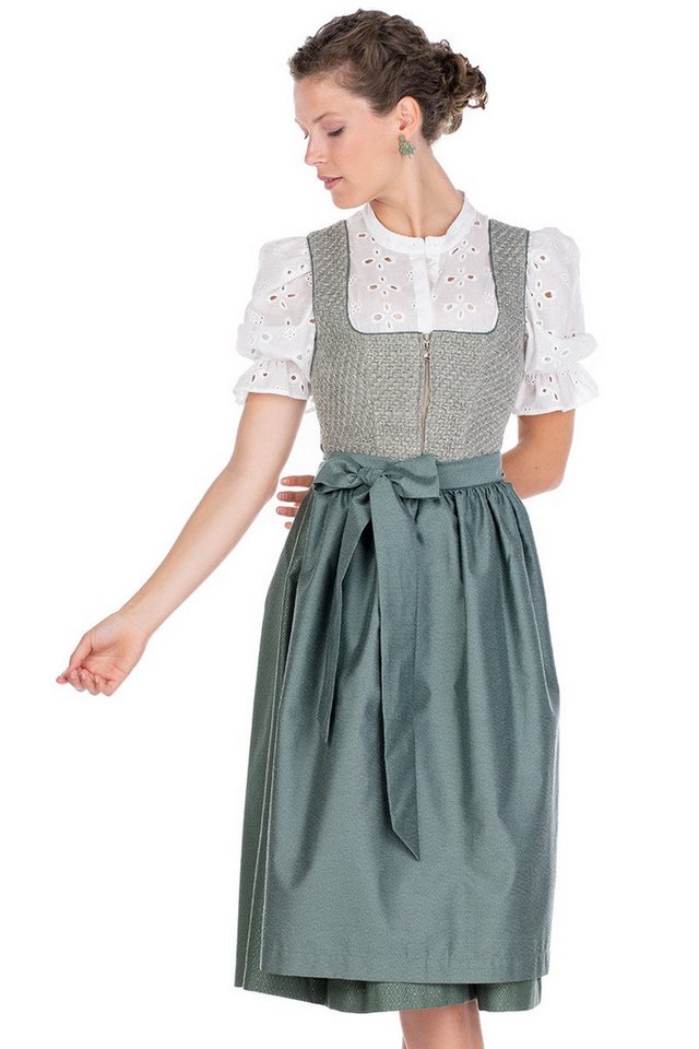 MarJo Dirndl Midi Dirndl 2tlg. - ZENTING - schilf – Bild 2 von 5