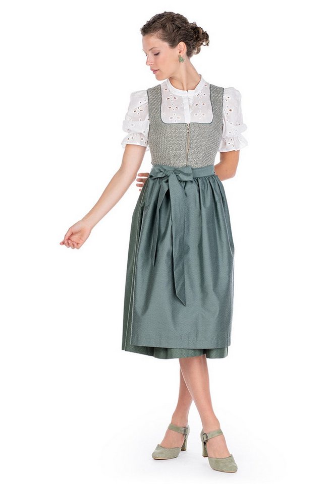 MarJo Dirndl Midi Dirndl 2tlg. - ZENTING - schilf – Bild 5 von 5