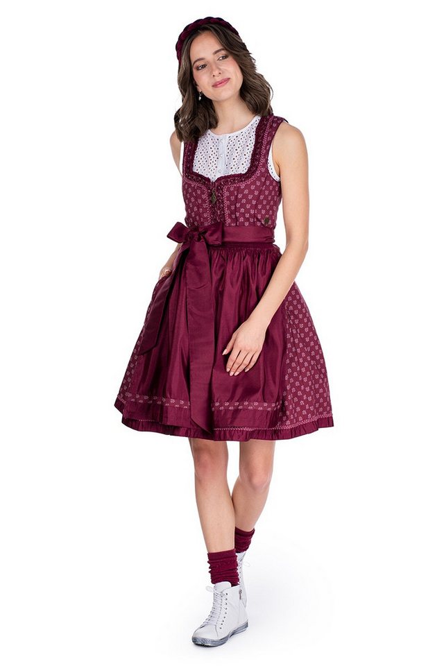 MarJo Dirndl Mini Dirndl 2tlg. - MELINDA - beere – Bild 4 von 5